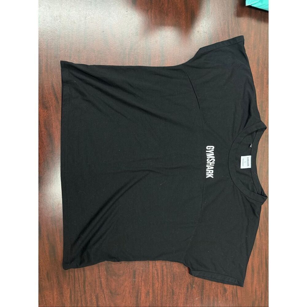 Gymshark Black Short Sleeve Athletic Tee Size Large